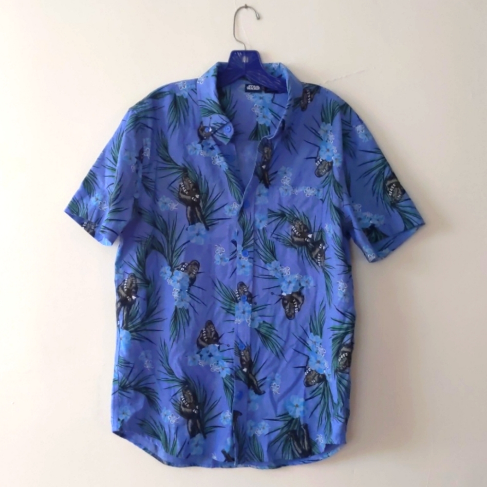 Chewbacca Star Wars Aloha shirt Medium
